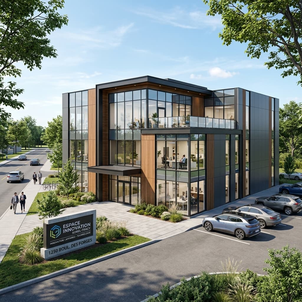 Bureaux modulaires Innova à Sorel-Tracy