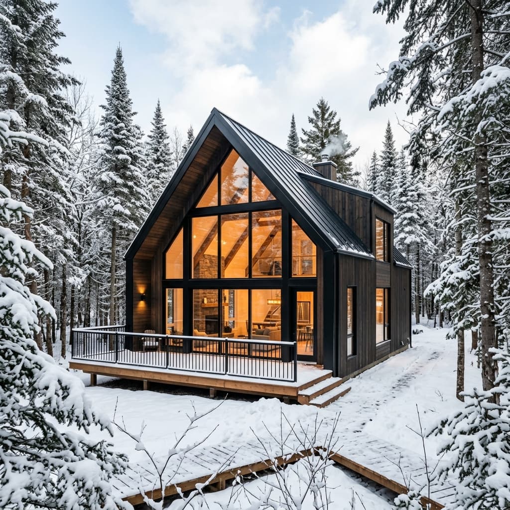 Chalet Chic dans les Laurentides